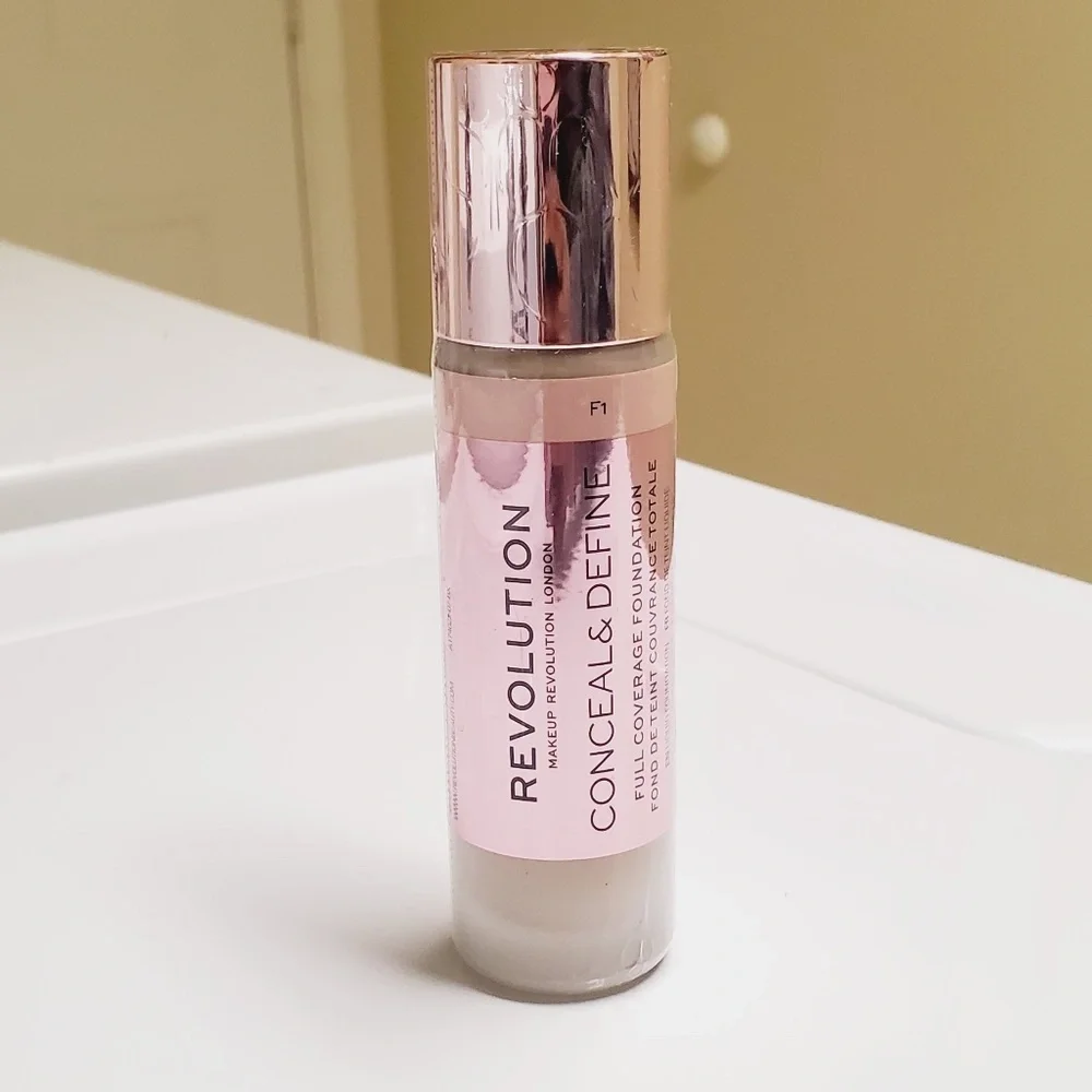 Brandnew Revolution Full Coverage Foundation -Shade F1